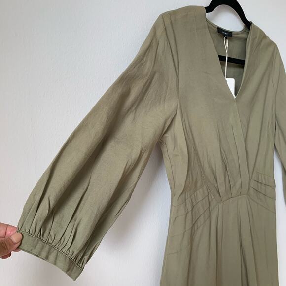 NWT LUMIE Lightweight Modern Dress Olive M - Picture 5 of 9